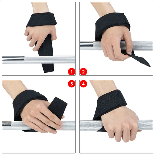 Par de Straps de Levantamento de Peso