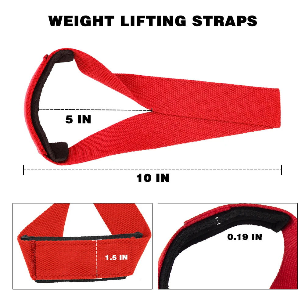 Par de Straps de Levantamento de Peso