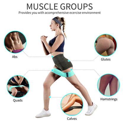 Resistência de tecido hip booty