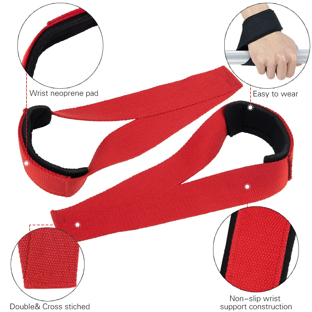 Par de Straps de Levantamento de Peso